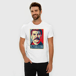 Футболка slim-fit Face Stalin, цвет: белый — фото 2