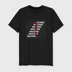 Мужская slim-футболка Kraftwerk - Machine