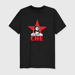 Футболка slim-fit Che Guevara star, цвет: черный