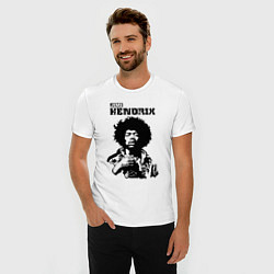 Футболка slim-fit Johnny Allen Hendrix, цвет: белый — фото 2