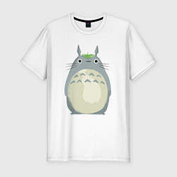 Футболка slim-fit Neighbor Totoro, цвет: белый