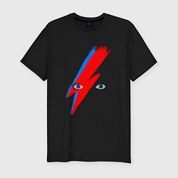 Футболка slim-fit Bowie, цвет: черный