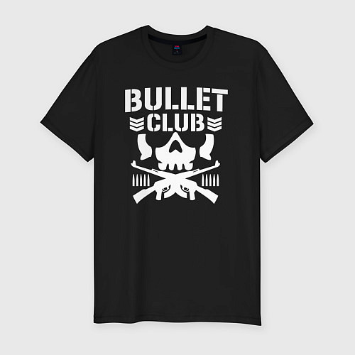 Мужская slim-футболка Bullet Club / Черный – фото 1