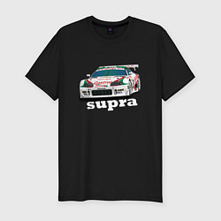Мужская slim-футболка Toyota Supra Castrol 36