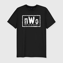 Мужская slim-футболка New World Order