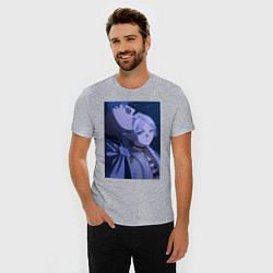 Футболка slim-fit Провожающая в последний путь Фрирен, цвет: меланж — фото 2