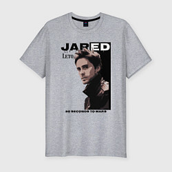 Футболка slim-fit Jared Joseph Leto 30 Seconds To Mars, цвет: меланж