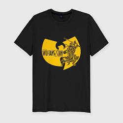 Футболка slim-fit Wu shaolin logo, цвет: черный