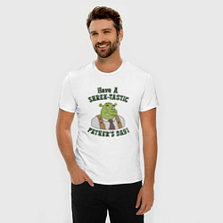 Футболка slim-fit Shrek: Father Day, цвет: белый — фото 2