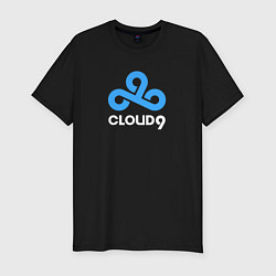 Футболка slim-fit Cloud9 - pattern, цвет: черный