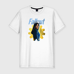 Футболка slim-fit Lucy - Fallout, цвет: белый