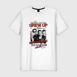 Мужская slim-футболка Depeche Mode - Grew up