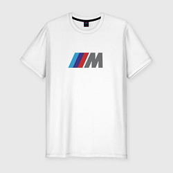 Футболка slim-fit BMW logo sport, цвет: белый