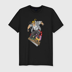 Футболка slim-fit Comixdude, цвет: черный