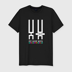 Футболка slim-fit Pet Shop Boys - Dreamworld, цвет: черный