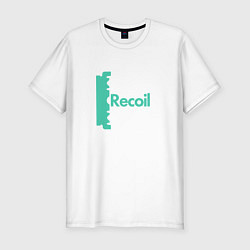 Футболка slim-fit Recoil - Alan from depeche mode project, цвет: белый