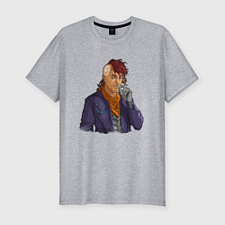 Футболка slim-fit Randy Random - RimWorld, цвет: меланж