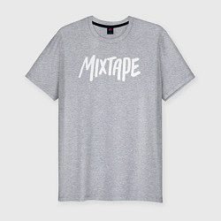Мужская slim-футболка Mixtape logo
