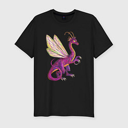 Футболка slim-fit HOMM3 Faerie Dragon, цвет: черный