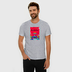 Футболка slim-fit BTS Daydream, цвет: меланж — фото 2