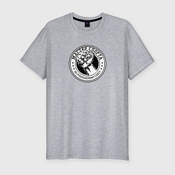 Мужская slim-футболка Мс по рукопашному сексу