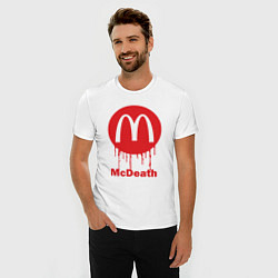 Футболка slim-fit Mcdeath, цвет: белый — фото 2