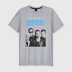 Футболка slim-fit Depeche Mode Vintage, цвет: меланж