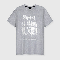 Футболка slim-fit Slipknot - skeleton girl, цвет: меланж