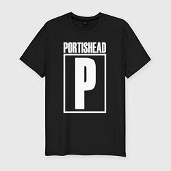 Футболка slim-fit Portishead, цвет: черный