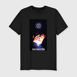 Футболка slim-fit Exo monster, цвет: черный