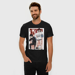 Футболка slim-fit Такакура Момо Аясэ, цвет: черный — фото 2