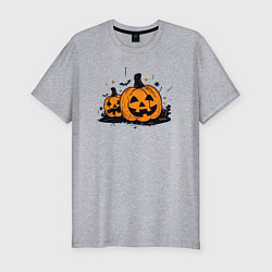 Футболка slim-fit Pumpkins, цвет: меланж