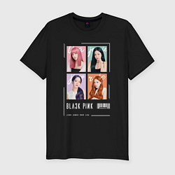 Мужская slim-футболка Blackpink 4 colors