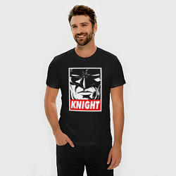 Футболка slim-fit Бэтмен темный рыцарь, цвет: черный — фото 2