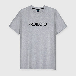 Футболка slim-fit Протесто, цвет: меланж