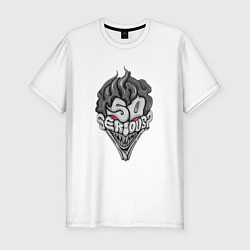 Мужская slim-футболка Джокер
