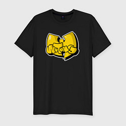 Футболка slim-fit Wu-Tang bubble, цвет: черный