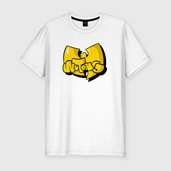 Футболка slim-fit Wu-Tang bubble, цвет: белый