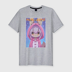 Футболка slim-fit Nanachi in the pajama, цвет: меланж