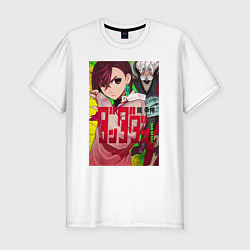 Футболка slim-fit Momo Ayase х Ken Takakura, цвет: белый