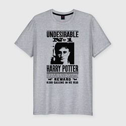 Футболка slim-fit Harry Potter - wanted, цвет: меланж