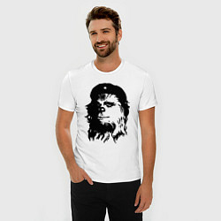 Футболка slim-fit Star wars - Chewie Guevara, цвет: белый — фото 2