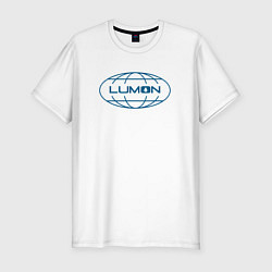 Мужская slim-футболка Корпорация Lumon