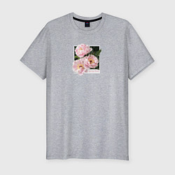 Футболка slim-fit Spring dream, цвет: меланж