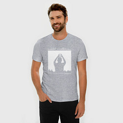 Футболка slim-fit Depeche Mode world violation, цвет: меланж — фото 2