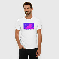 Футболка slim-fit Микки - 17, цвет: белый — фото 2