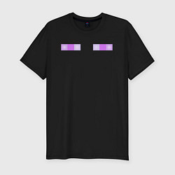 Мужская slim-футболка Enderman Minecraft