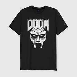 Футболка slim-fit Doom mask, цвет: черный