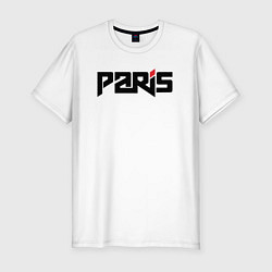 Футболка slim-fit City Paris, цвет: белый