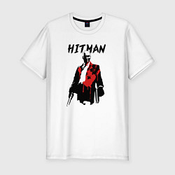 Футболка slim-fit Hitman - 47, цвет: белый